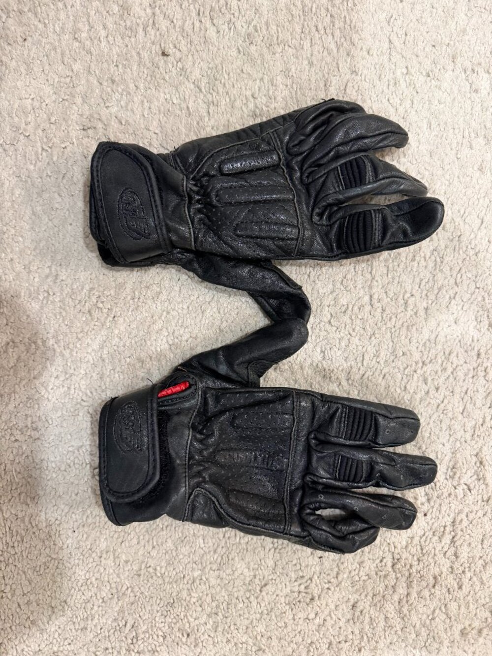 Roland Sands Barfly Motorcycle Gloves Size Medium